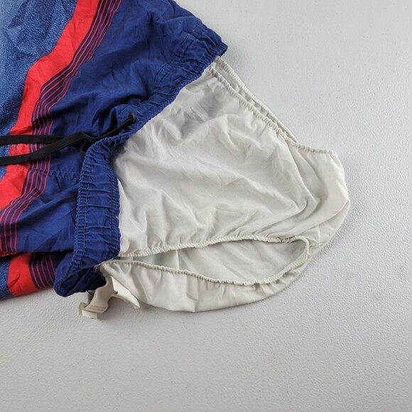 Quiksilver Stripe Boardshorts Hybrid Tie Waist Swim Lined High Rise Medium Mens - Picture 11 of 15